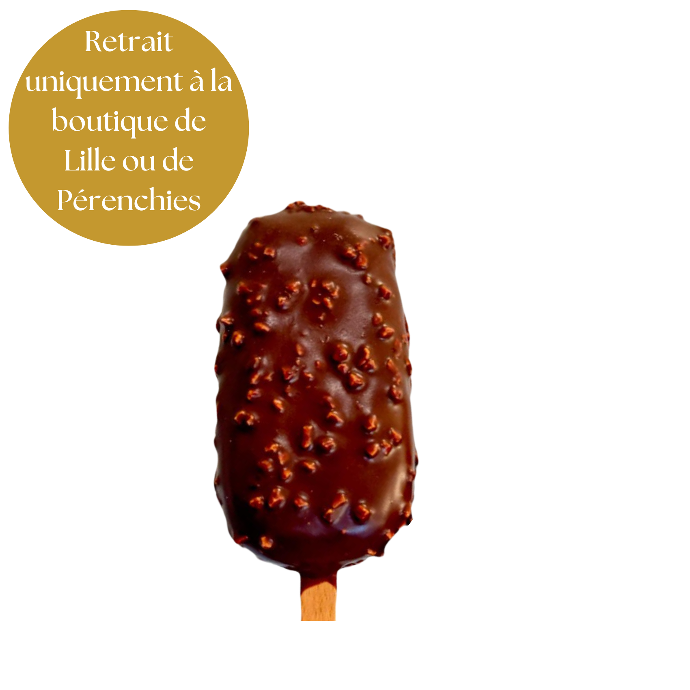 Esquimau chocolat enrobé de chocolat noir QB